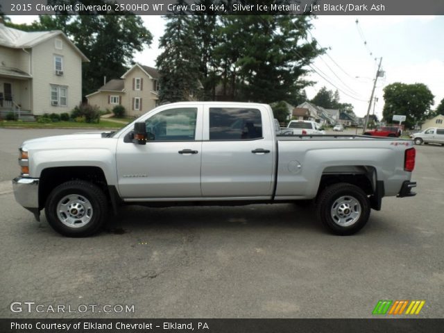2015 Chevrolet Silverado 2500HD WT Crew Cab 4x4 in Silver Ice Metallic