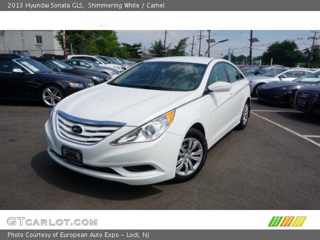 2013 Hyundai Sonata GLS in Shimmering White