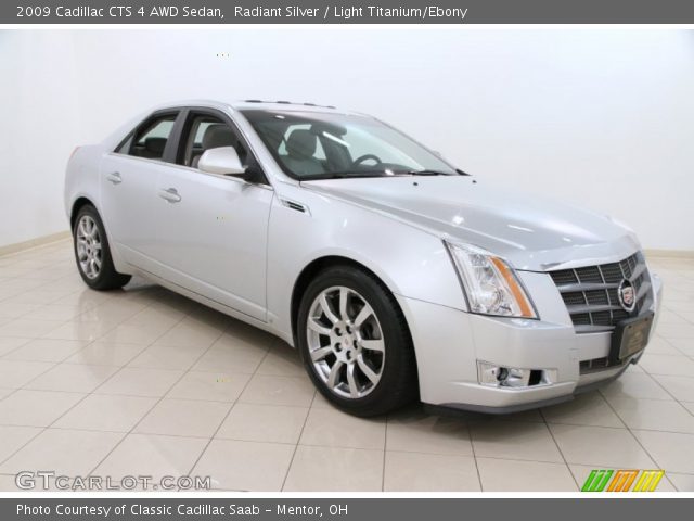 2009 Cadillac CTS 4 AWD Sedan in Radiant Silver