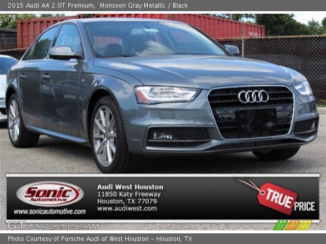 2015 Audi A4 2.0T Premium in Monsoon Gray Metallic