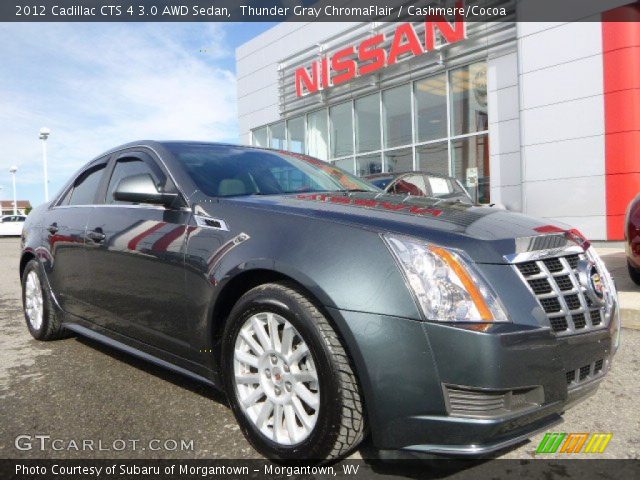 2012 Cadillac CTS 4 3.0 AWD Sedan in Thunder Gray ChromaFlair