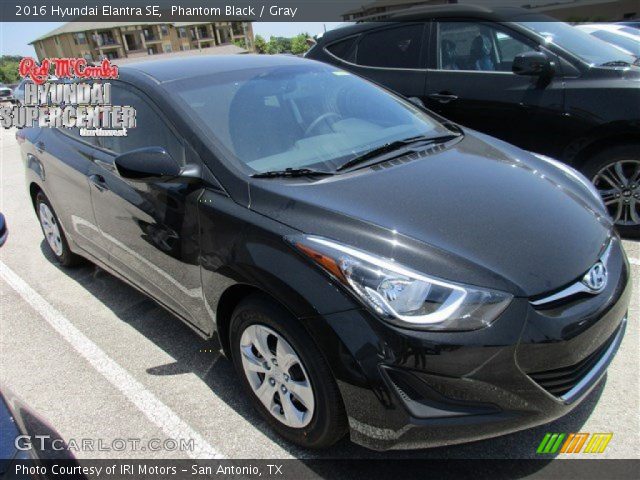 2016 Hyundai Elantra SE in Phantom Black