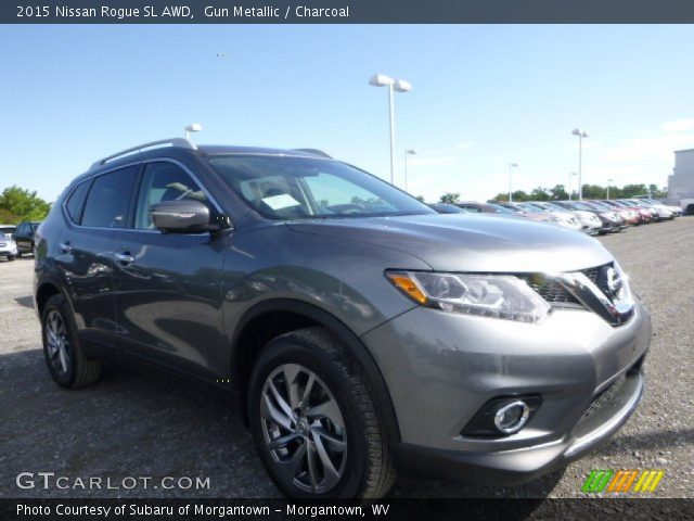 2015 Nissan Rogue SL AWD in Gun Metallic