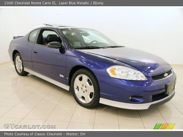 2006 Chevrolet Monte Carlo SS in Laser Blue Metallic