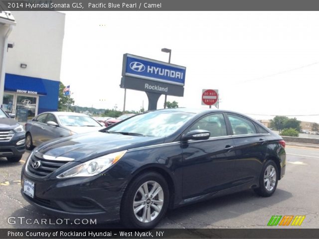 2014 Hyundai Sonata GLS in Pacific Blue Pearl
