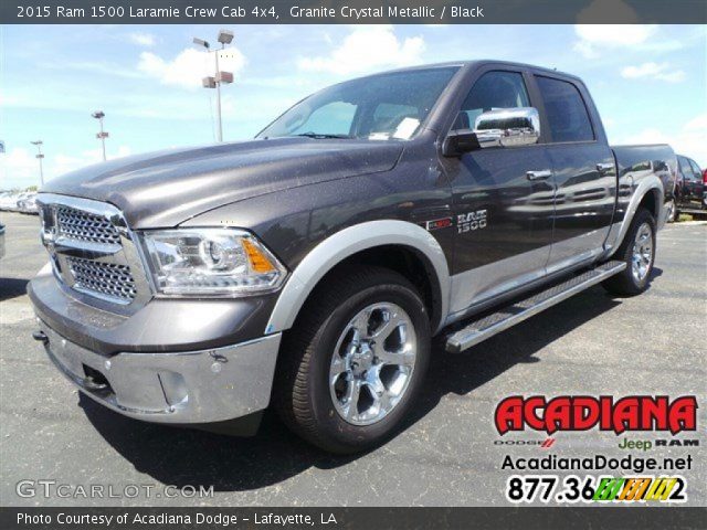 2015 Ram 1500 Laramie Crew Cab 4x4 in Granite Crystal Metallic