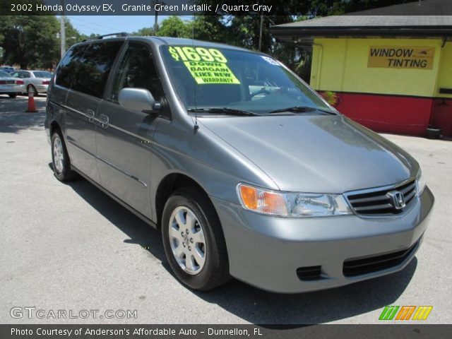 2002 Honda Odyssey EX in Granite Green Metallic