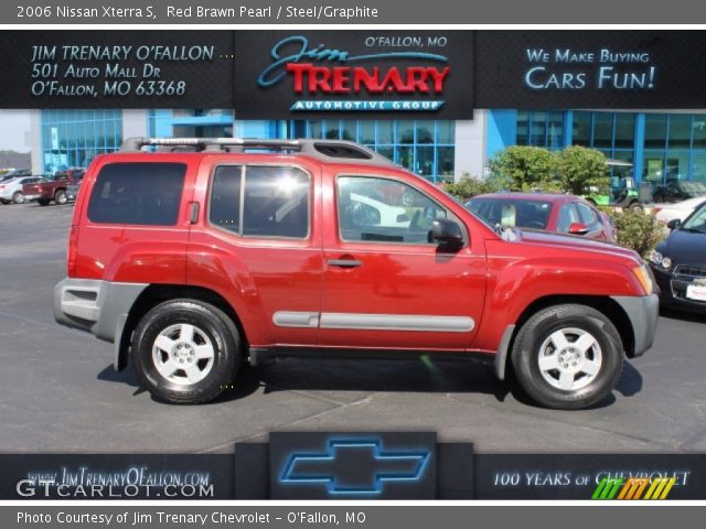 2006 Nissan Xterra S in Red Brawn Pearl