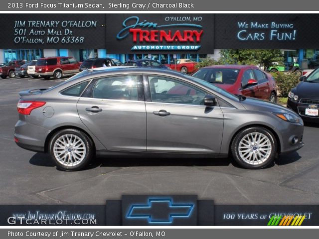 2013 Ford Focus Titanium Sedan in Sterling Gray