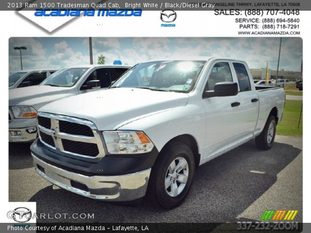 2013 Ram 1500 Tradesman Quad Cab in Bright White