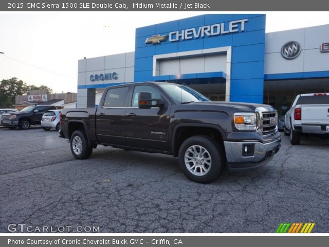 2015 GMC Sierra 1500 SLE Double Cab in Iridium Metallic