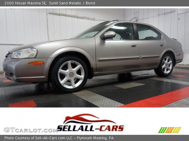 2000 Nissan Maxima SE in Sunlit Sand Metallic