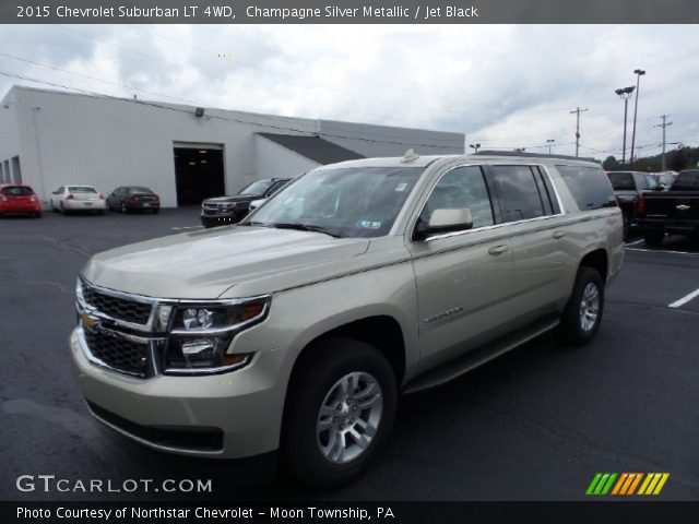 2015 Chevrolet Suburban LT 4WD in Champagne Silver Metallic