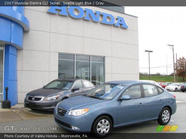 2007 Hyundai Elantra GLS Sedan in Seattle Light Blue