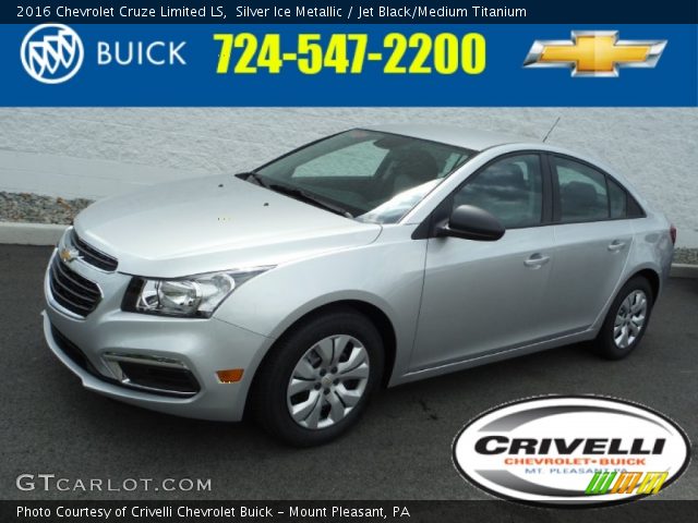 2016 Chevrolet Cruze Limited LS in Silver Ice Metallic
