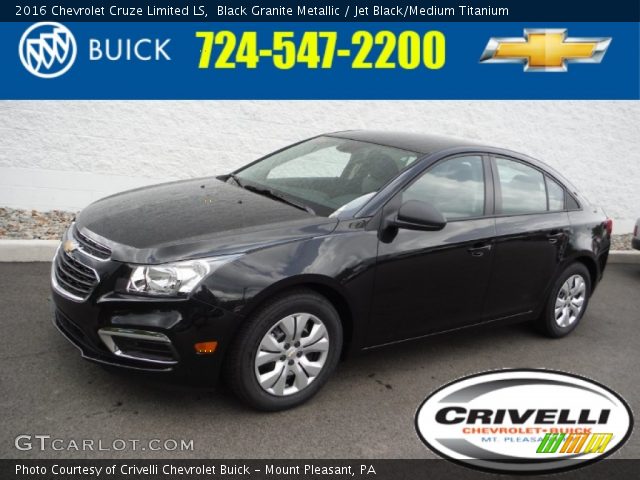 2016 Chevrolet Cruze Limited LS in Black Granite Metallic