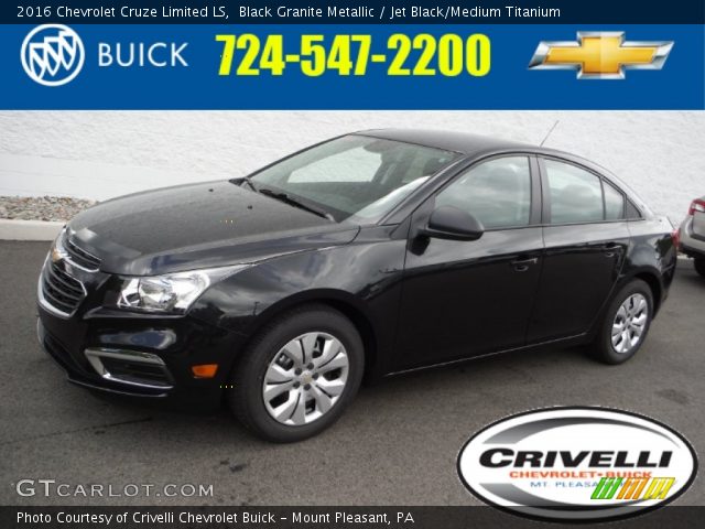 2016 Chevrolet Cruze Limited LS in Black Granite Metallic
