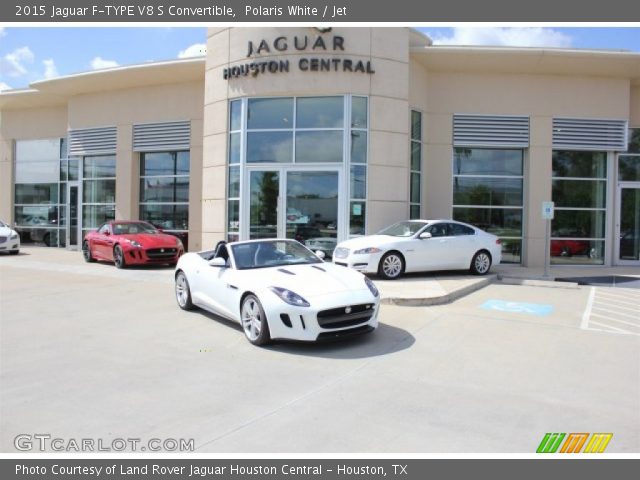 2015 Jaguar F-TYPE V8 S Convertible in Polaris White