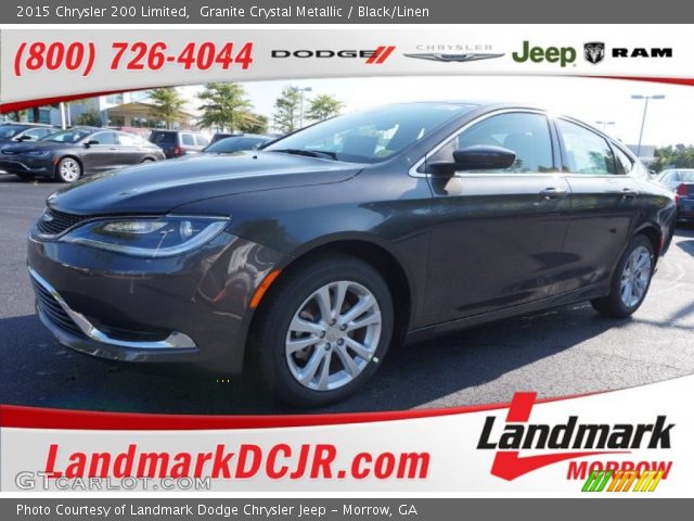 2015 Chrysler 200 Limited in Granite Crystal Metallic