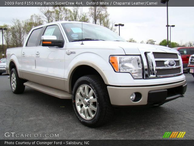 2009 Ford F150 King Ranch SuperCrew 4x4 in Oxford White