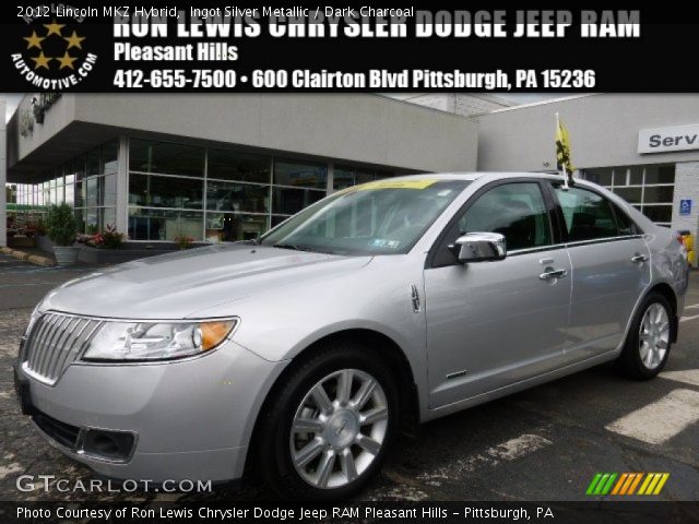 2012 Lincoln MKZ Hybrid in Ingot Silver Metallic