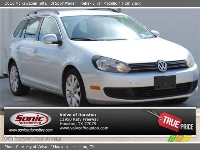2010 Volkswagen Jetta TDI SportWagen in Reflex Silver Metallic