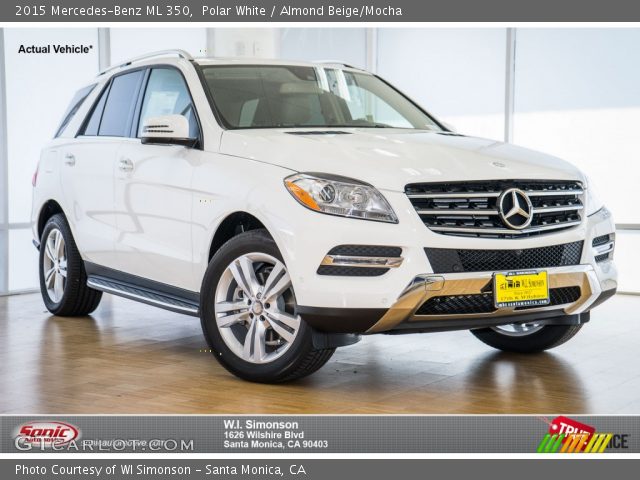 2015 Mercedes-Benz ML 350 in Polar White
