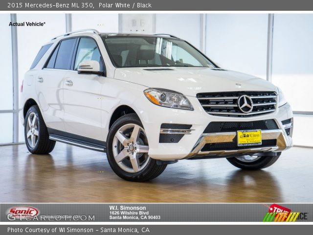2015 Mercedes-Benz ML 350 in Polar White