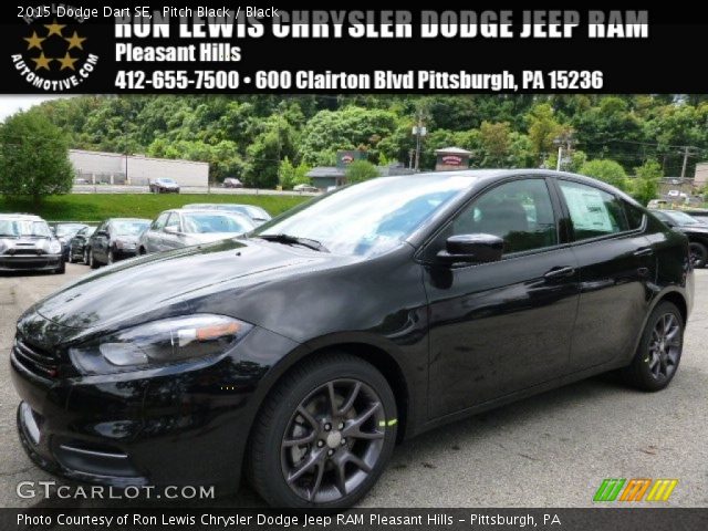 2015 Dodge Dart SE in Pitch Black