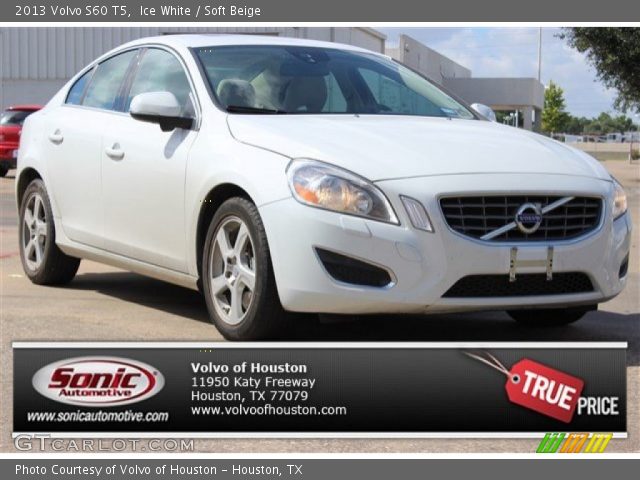 2013 Volvo S60 T5 in Ice White