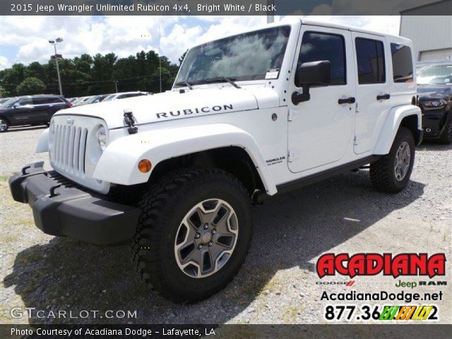 2015 Jeep Wrangler Unlimited Rubicon 4x4 in Bright White