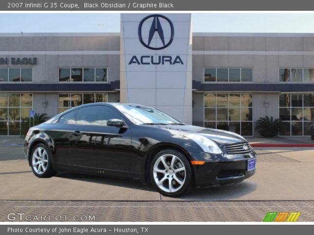2007 Infiniti G 35 Coupe in Black Obsidian
