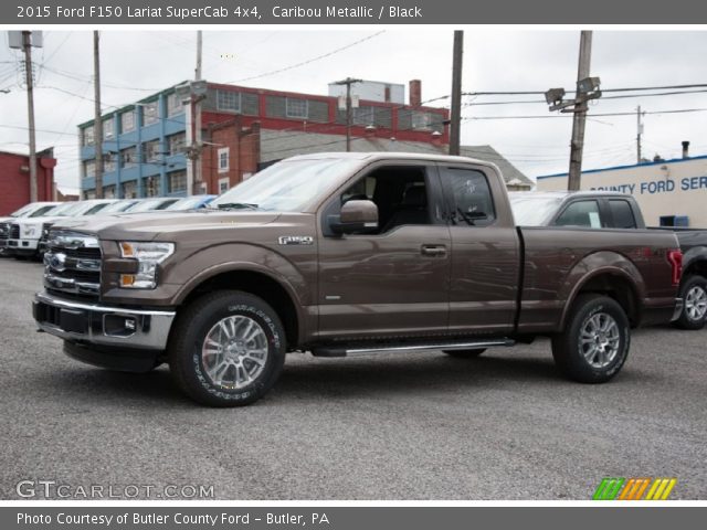 2015 Ford F150 Lariat SuperCab 4x4 in Caribou Metallic