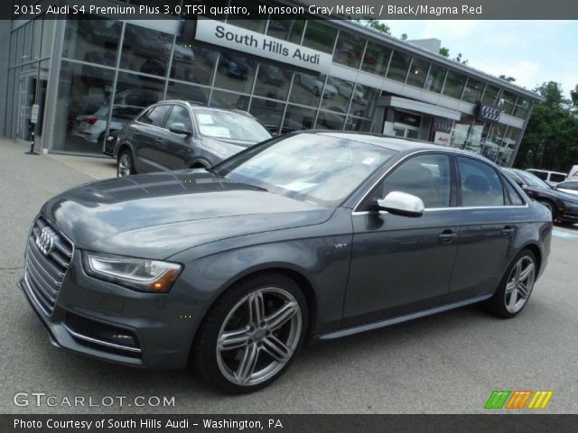 2015 Audi S4 Premium Plus 3.0 TFSI quattro in Monsoon Gray Metallic