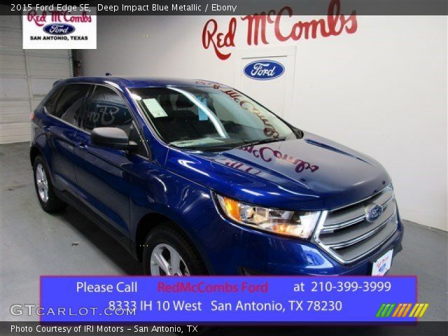2015 Ford Edge SE in Deep Impact Blue Metallic