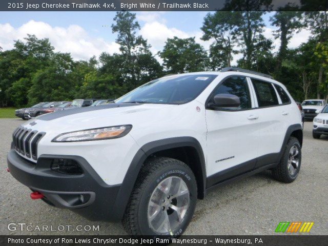 2015 Jeep Cherokee Trailhawk 4x4 in Bright White