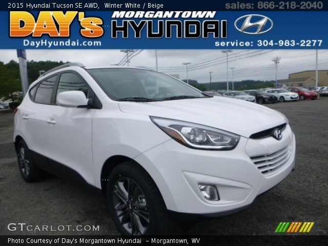 2015 Hyundai Tucson SE AWD in Winter White