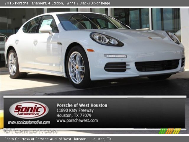 2016 Porsche Panamera 4 Edition in White