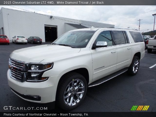 2015 Chevrolet Suburban LTZ 4WD in White Diamond Tricoat