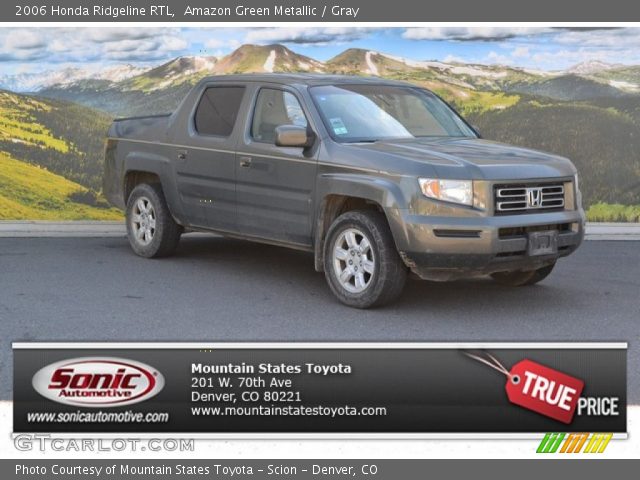2006 Honda Ridgeline RTL in Amazon Green Metallic