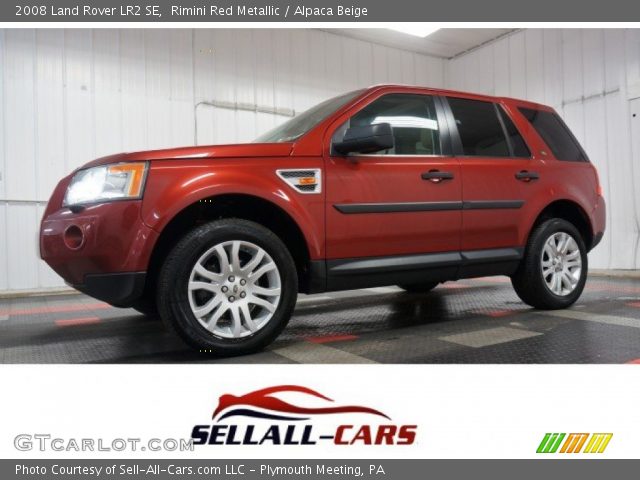 2008 Land Rover LR2 SE in Rimini Red Metallic