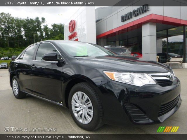 2012 Toyota Camry LE in Attitude Black Metallic