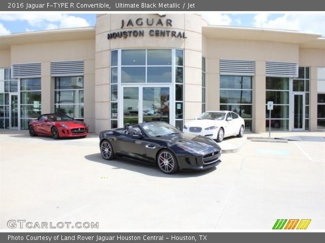 2016 Jaguar F-TYPE R Convertible in Ultimate Black Metallic