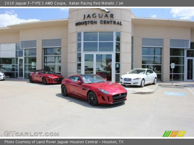 2016 Jaguar F-TYPE S AWD Coupe in Italian Racing Red Metallic