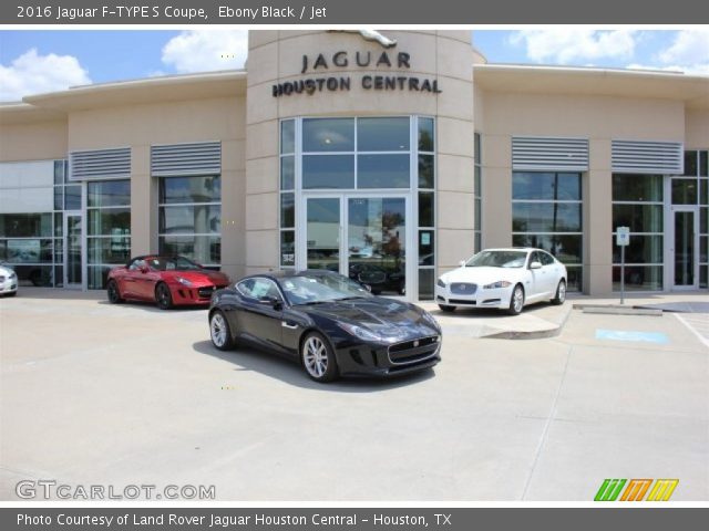2016 Jaguar F-TYPE S Coupe in Ebony Black
