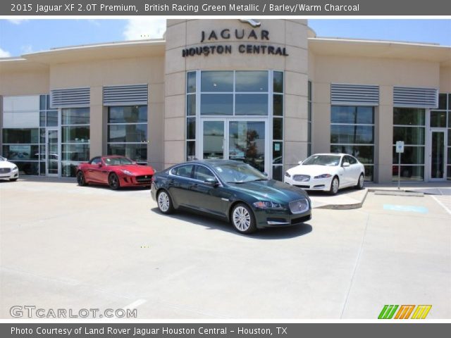 2015 Jaguar XF 2.0T Premium in British Racing Green Metallic