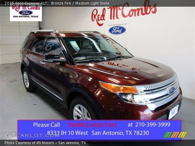 2015 Ford Explorer XLT in Bronze Fire