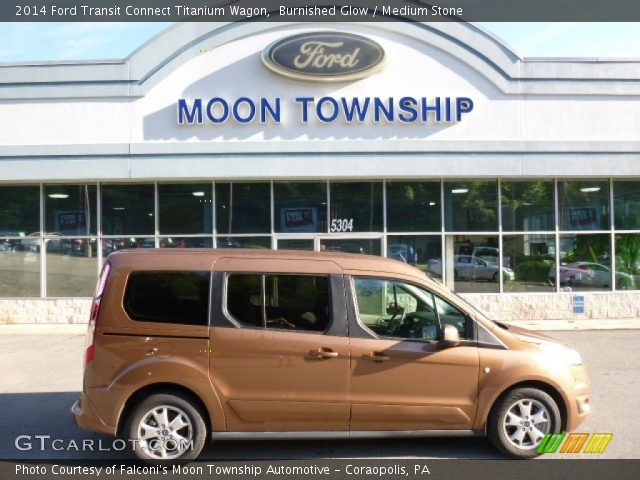 2014 Ford Transit Connect Titanium Wagon in Burnished Glow