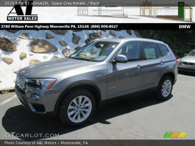 2016 BMW X3 xDrive28i in Space Grey Metallic
