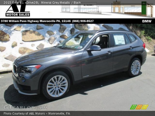 2015 BMW X1 xDrive28i in Mineral Grey Metallic